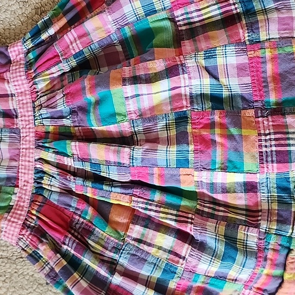 Ralph Lauren Baby Girl Patchwork Plaid Dress - Picture 3 of 7